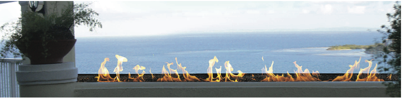 Linear Burn Outdoor
